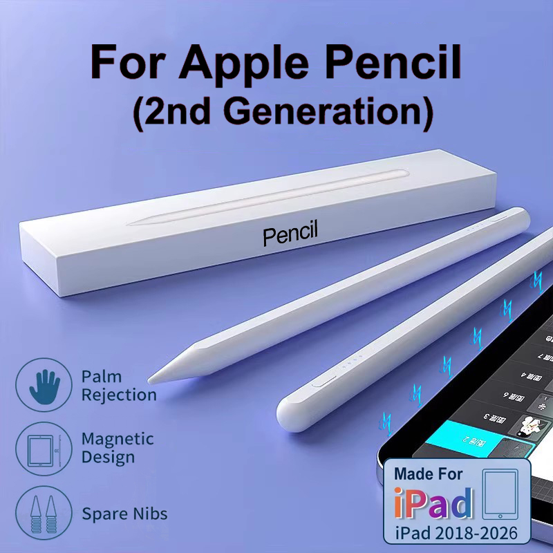 Tablet Accessories Kids - D'origine Apple Crayon 2ème Génération iPad
