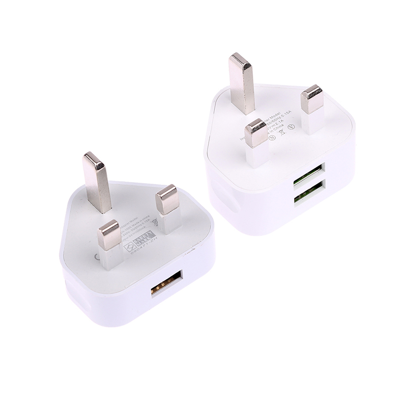 Tablet Accessories Uk - Adaptateur mural USB double prise britannique