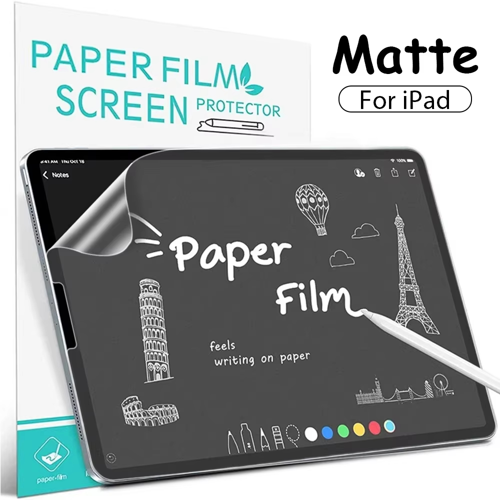 Paper Feel Screen Film - 1PCS Protecteur d'écran effet papier pour