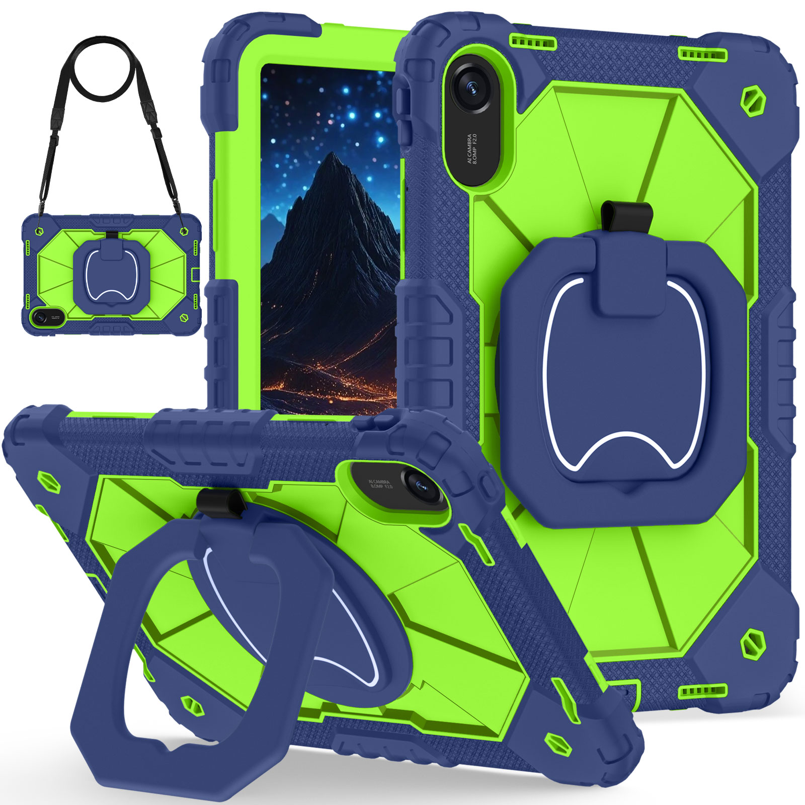 Poco Tablet Accessories - Coque blindée antichoc pour enfants, étui