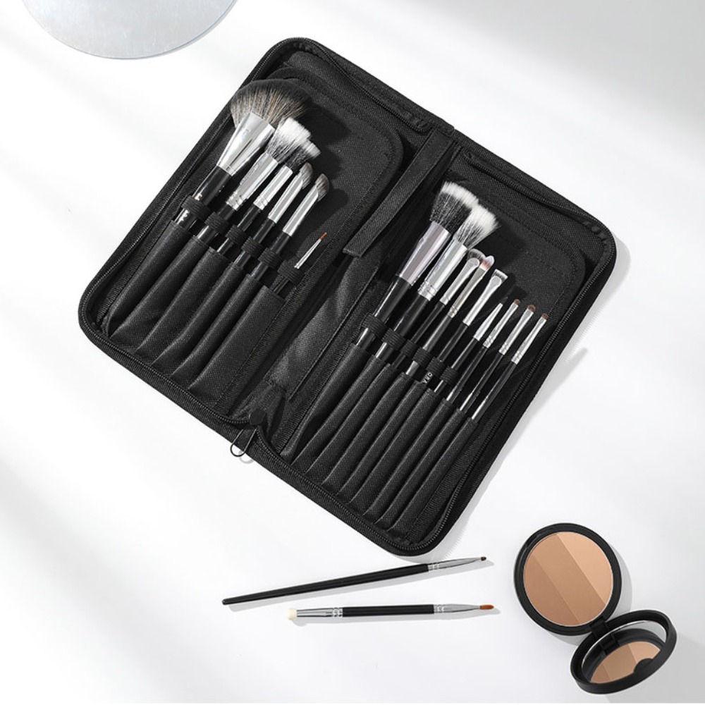 Case With Pencil Holder - Sac pour pinceaux de maquillage Portable