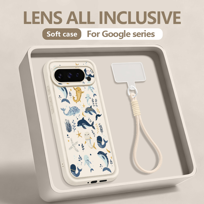 Google Pixel 9 Pro - Coque de téléphone en TPU à