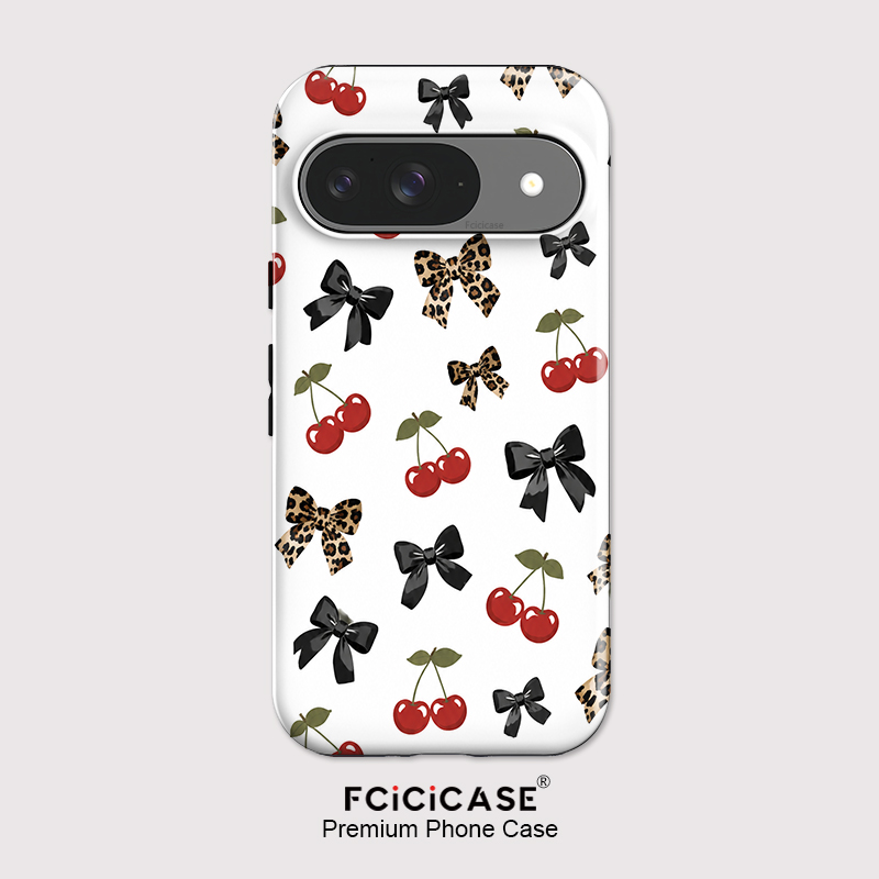 Google Pixel 9 Pro - Coque de téléphone Fcicicase Bow Knots