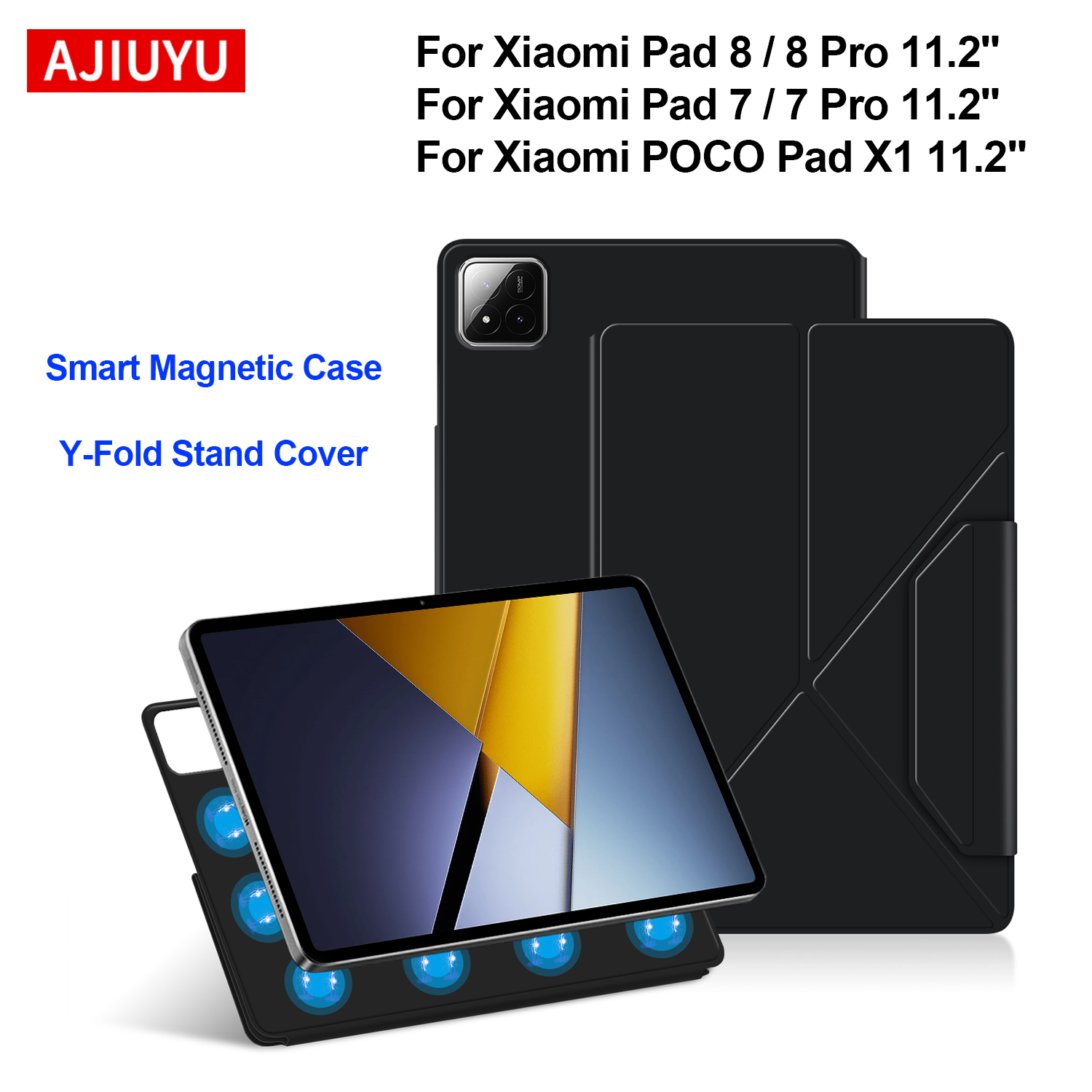 Étui magnétique intelligent po - Poco Tablet Accessories avis et prix