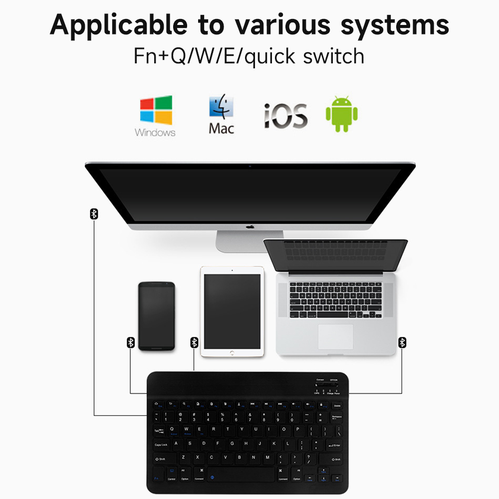 Clavier Bluetooth sans fil pou - Essential Tablet Accessories avis et prix