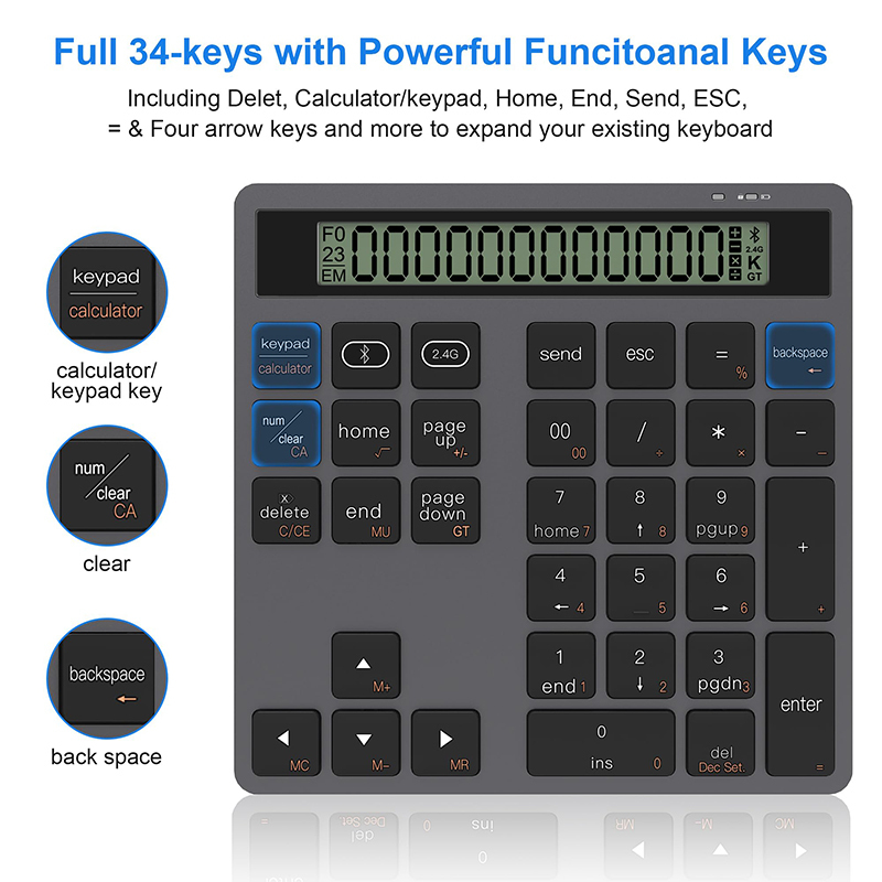 Clavier numérique sans fil USB - Tablet Accessories Uk avis et prix