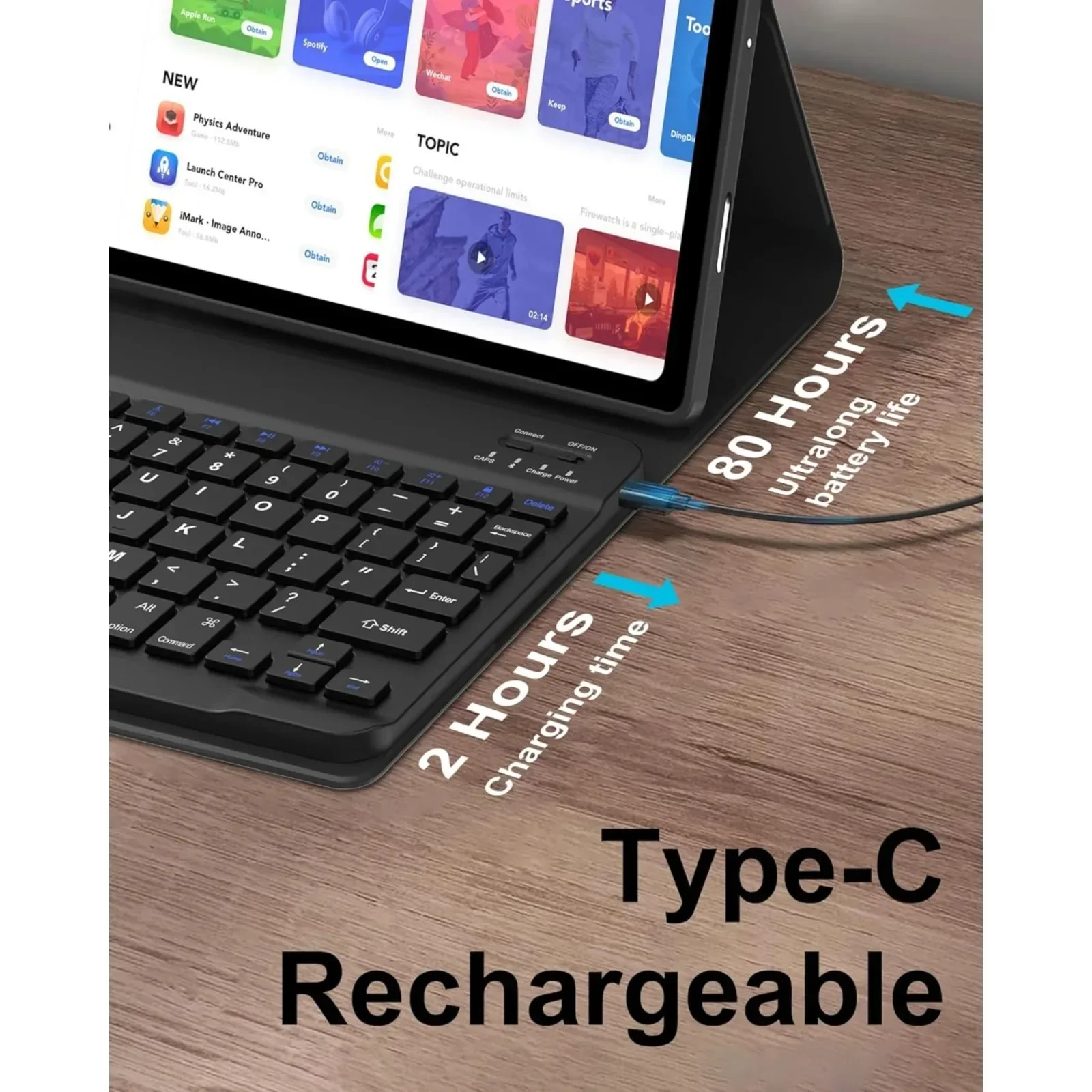 Étui clavier pour tablette Sam - Essential Tablet Accessories avis et prix