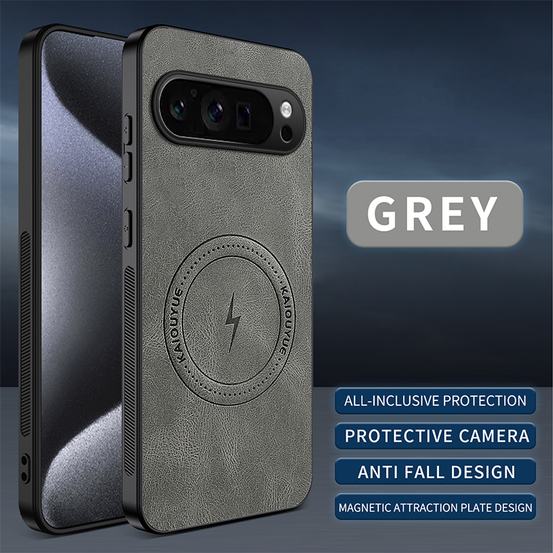 Étui en cuir magnétique de lux - Google Pixel 9 Pro avis et prix