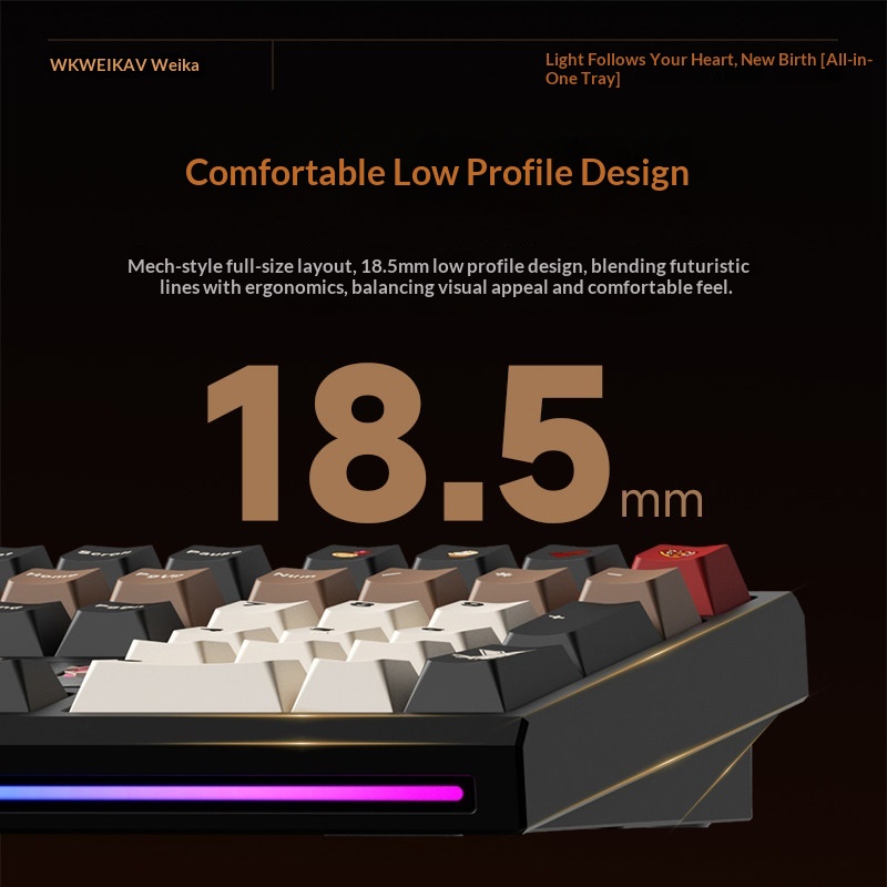 Clavier mécanique sans fil Wei - Tablet Accessories Uk avis et prix